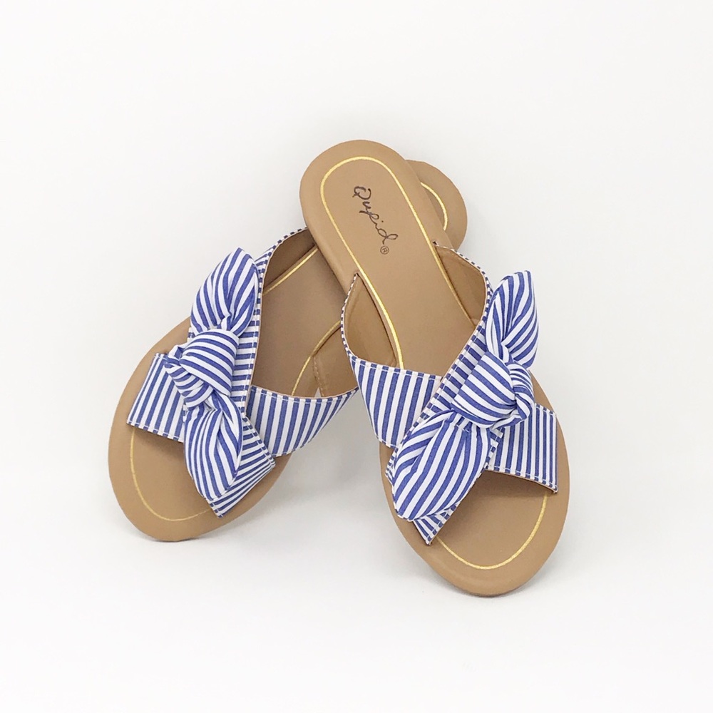 ⭐️Host Pick! Last Pair-New W/Box Striped Sandal - Picture 2 of 5
